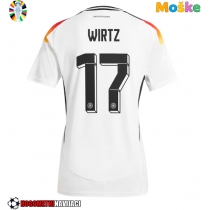 Moške Nogometnih dresov Nemčija Florian Wirtz #17 Domači EP 2024 Kratki rokavi